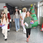 Weihnachtsmann & Co in der Schule gesichtet